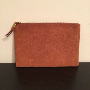 The Leather Pouch Clutch